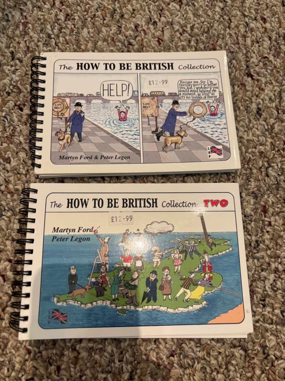 The How To Be British Collection Set - Illustrated Booklets in White Cover